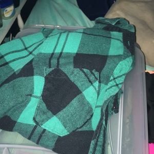 Green flannel